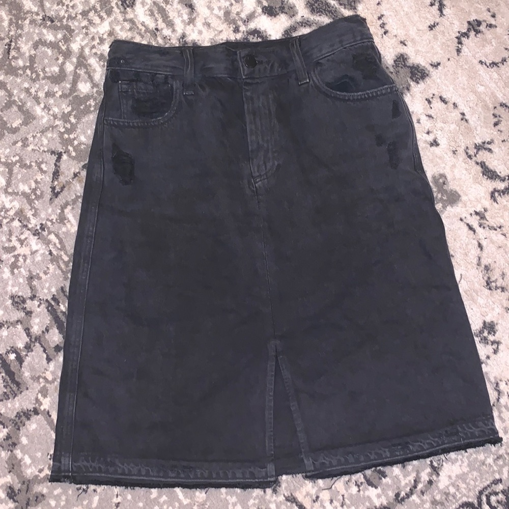 J brand denim skirt